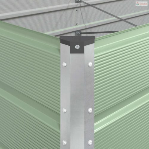 Növénytartó Pasztell Zöld 290 x 100 x 75 cm Horganyzott acél