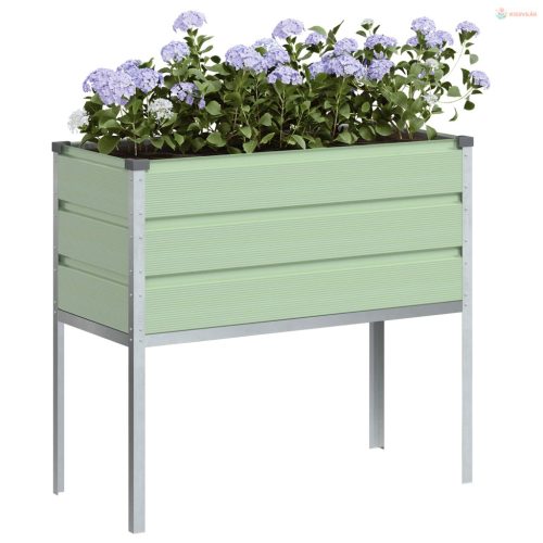 Növénytartó Pasztell Zöld 100 x 45 x 90 cm Horganyzott acél