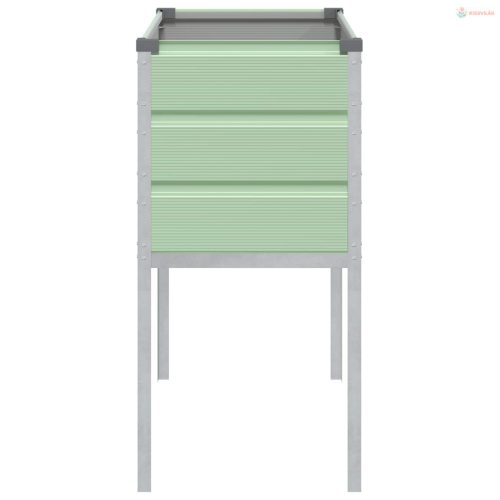 Növénytartó Pasztell Zöld 100 x 45 x 90 cm Horganyzott acél