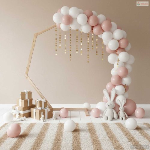 Esküvői Ív Világos Barna 221 x 92 x 216 cm Tömör fenyőfa