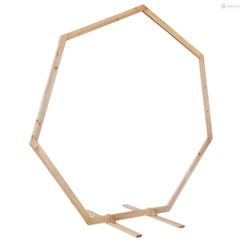 Esküvői Ív Világos Barna 221 x 92 x 216 cm Tömör fenyőfa