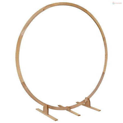 Esküvői Ív Világos Barna 224 x 80 x 220 cm Tömör fenyőfa