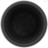 Kerek Virágcserép 6 pcs Fekete Ø 26 x 21,5 cm Műanyag