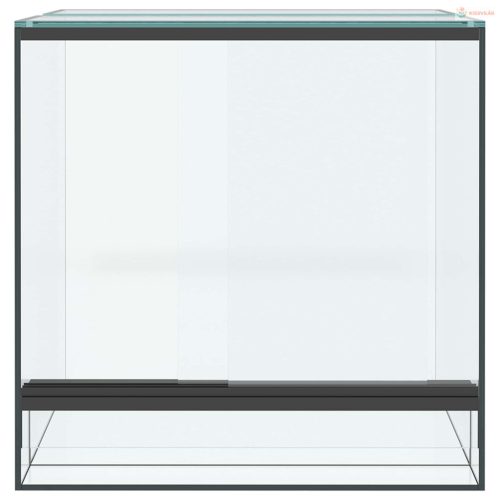 Terrárium tárolóval Átlátszó 30 x 30 x 30 cm Üveg