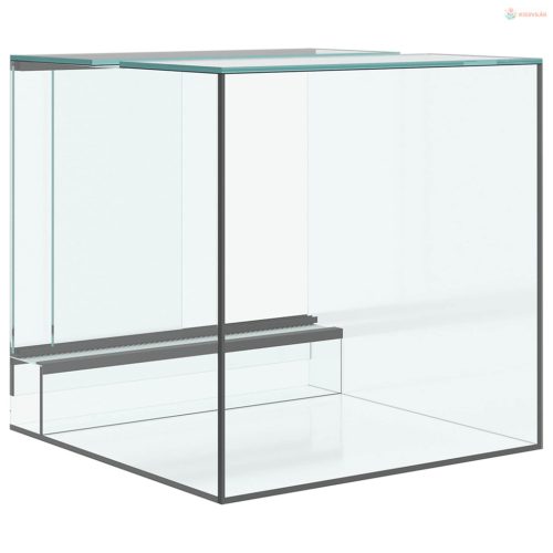 Terrárium tárolóval Átlátszó 30 x 30 x 30 cm Üveg