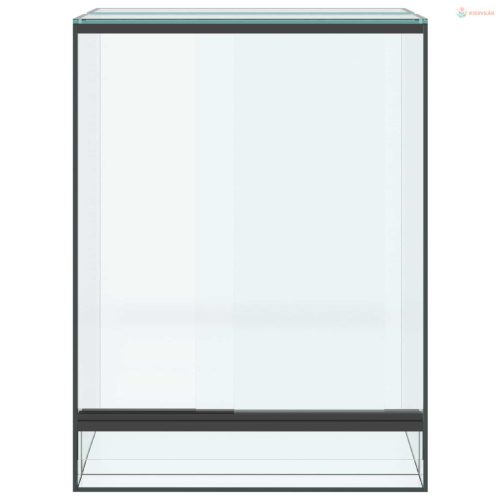 Terrárium tárolóval Átlátszó 30 x 30 x 40 cm Üveg