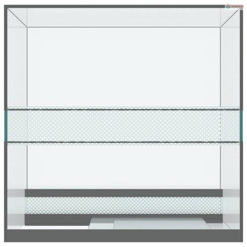 Terrárium tárolóval Átlátszó 30 x 30 x 40 cm Üveg