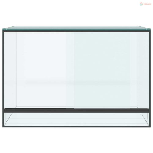 Terrárium tárolóval Átlátszó 60 x 40 x 40 cm Üveg