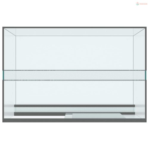 Terrárium tárolóval Átlátszó 60 x 40 x 40 cm Üveg