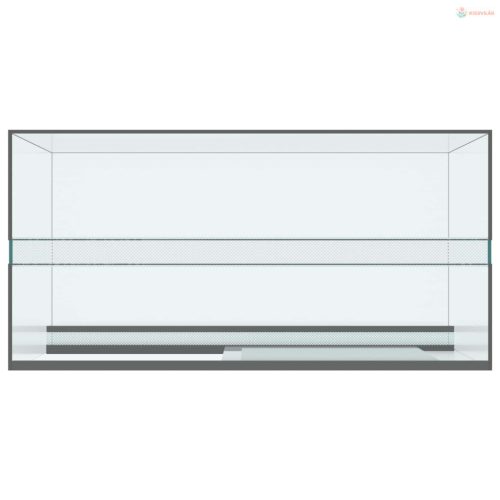 Terrárium tárolóval Átlátszó 80 x 40 x 40 cm Üveg