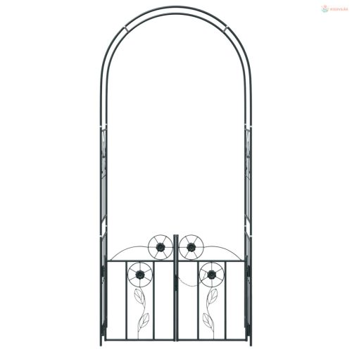 Kerti Ív zárral Fekete 102 x 50 x 218 cm