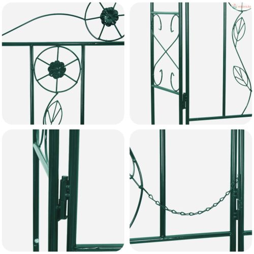 Kerti Ív Egyszínű Zöld 115 x 37 x 226 cm