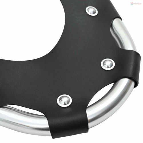 3 az 1-ben hótalp Ezüst és Fekete 63 x 21 cm Alumínium és HDPE