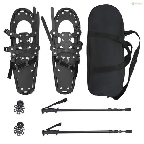 3 az 1-ben hólánc túrabotokkal Fekete 63,5 x 21 cm