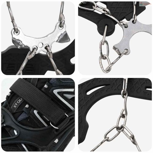 Jégcsipkék cipőkhez Fekete L