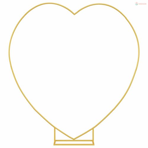 Esküvői Ív Arany 195 x 35 x 211 cm Acél