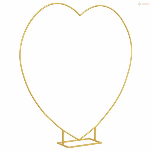 Esküvői Ív Arany 195 x 35 x 211 cm Acél