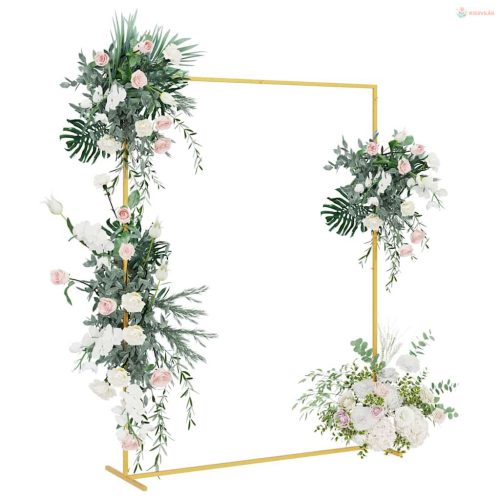 Esküvői Ív Arany 150 x 49,5 x 200 cm Acél