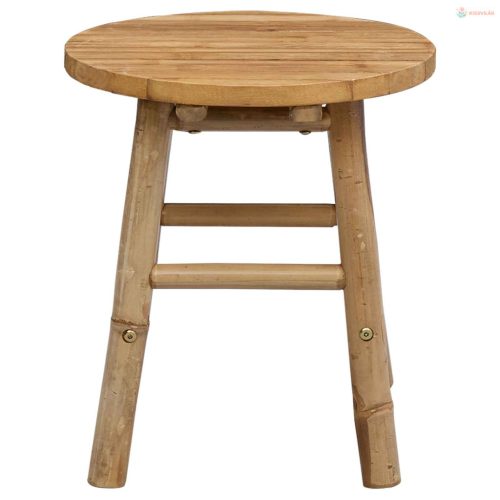 Kerti szék Világos Barna Ø 38 x 42 cm Bambusz