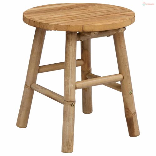 Kerti szék Világos Barna Ø 38 x 42 cm Bambusz