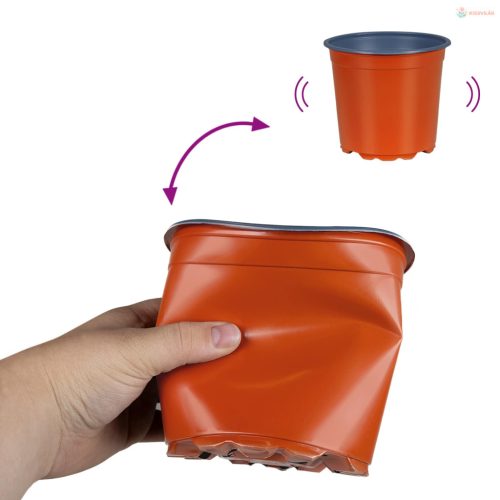 Virág Cserép 200 pcs Terrakotta Ø 15 x 13 cm Műanyag