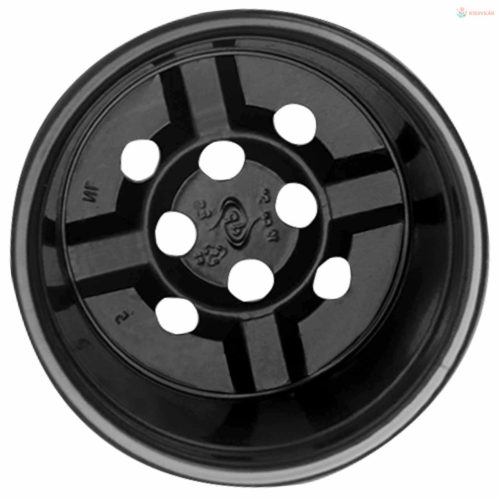 Kerek Virágcserép 50 pcs Fekete Ø 10 x 8 cm Műanyag