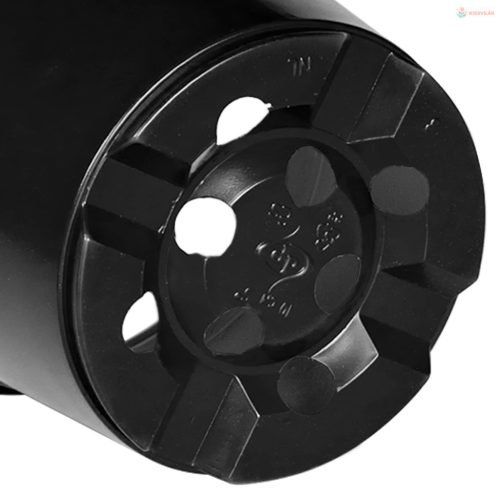 Kerek Virágcserép 50 pcs Fekete Ø 10 x 8 cm Műanyag