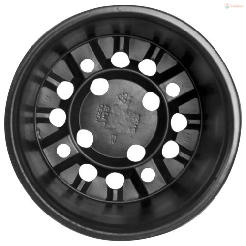 Virág Cserép 50 pcs Fekete Ø 15 x 13 cm Műanyag