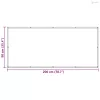 Erkély Szúnyogháló 90 x 200 cm PU bevonatos oxford alu