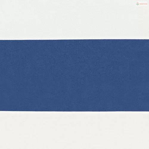 Erkély Szúnyogháló Kék és Fehér 110 x 400 cm Oxford Szövet