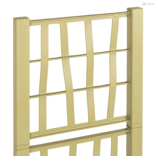 Kertész cserép rácsos változattal Zöld 36 x 36 x 140 cm PP