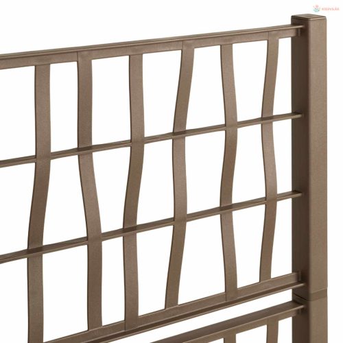 Kertész cserép rácsos változattal Barna 80 x 36 x 140 cm PP