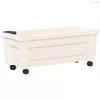 Calypso cserép kerekekkel Fehér 79 x 35 x 33 cm PP