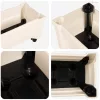Calypso cserép kerekekkel Fehér 79 x 35 x 33 cm PP