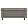 Calypso cserép kerekekkel Szürke 79 x 35 x 33 cm PP