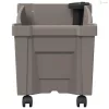 Calypso cserép kerekekkel Szürke 79 x 35 x 33 cm PP