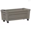 Calypso cserép kerekekkel Szürke 79 x 35 x 33 cm PP