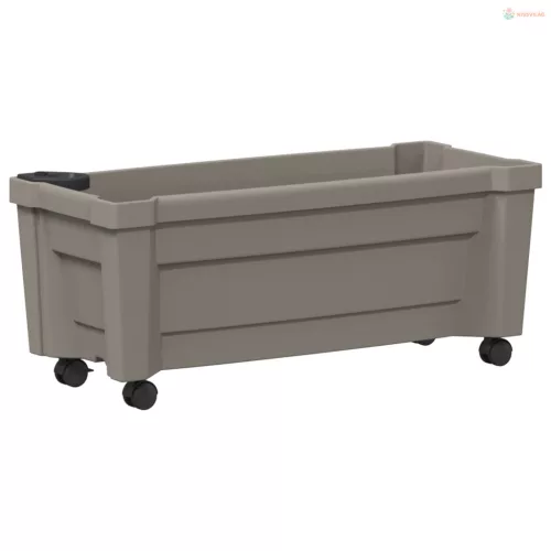 Calypso cserép kerekekkel Szürke 79 x 35 x 33 cm PP