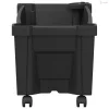Calypso cserép kerekekkel Antracitszürke 79 x 35 x 33 cm PP