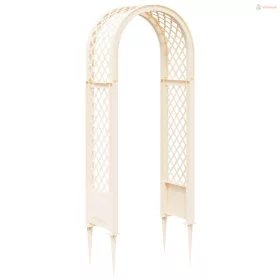 Rózsás Ív Tüskékkel Fehér 97 x 43 x 218 cm PP