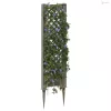 Trellis tüskével Szürke 43 x 6 x 165 cm PP
