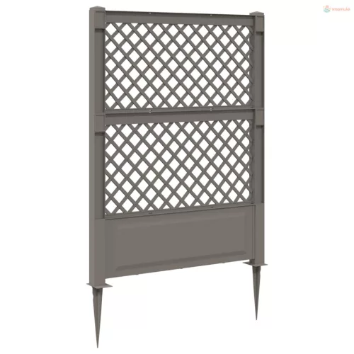 Trellis tüskével Szürke 99 x 6 x 165 cm PP