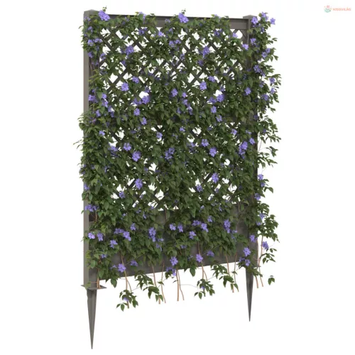 Trellis tüskével Szürke 99 x 6 x 165 cm PP