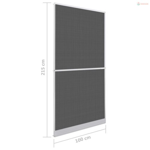 Akkorát Papírból Insect Szűrő Fehér és fekete 100 x 215 cm