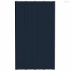 Tetőpanel 12 pcs Antracitszürke 80 x 45 cm Horganyzott acél