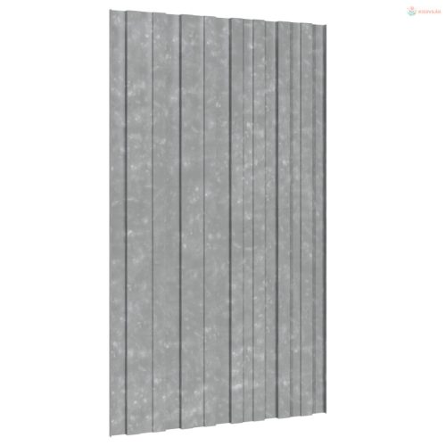 Tetőpanel 36 pcs Ezüst 80 x 45 cm Horganyzott acél