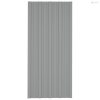 Tetőpanel 36 pcs Szürke 100 x 45 cm Horganyzott acél