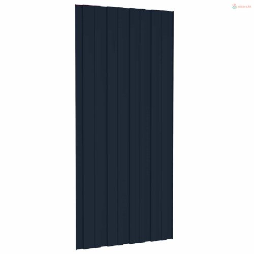 Tetőpanel 36 pcs Antracitszürke 100 x 45 cm Horganyzott acél
