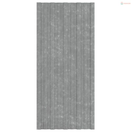 Tetőpanel 12 pcs Ezüst 100 x 45 cm Horganyzott acél