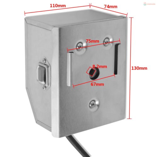 BBQ forgónyárs professzionállis motorral acél 900 mm